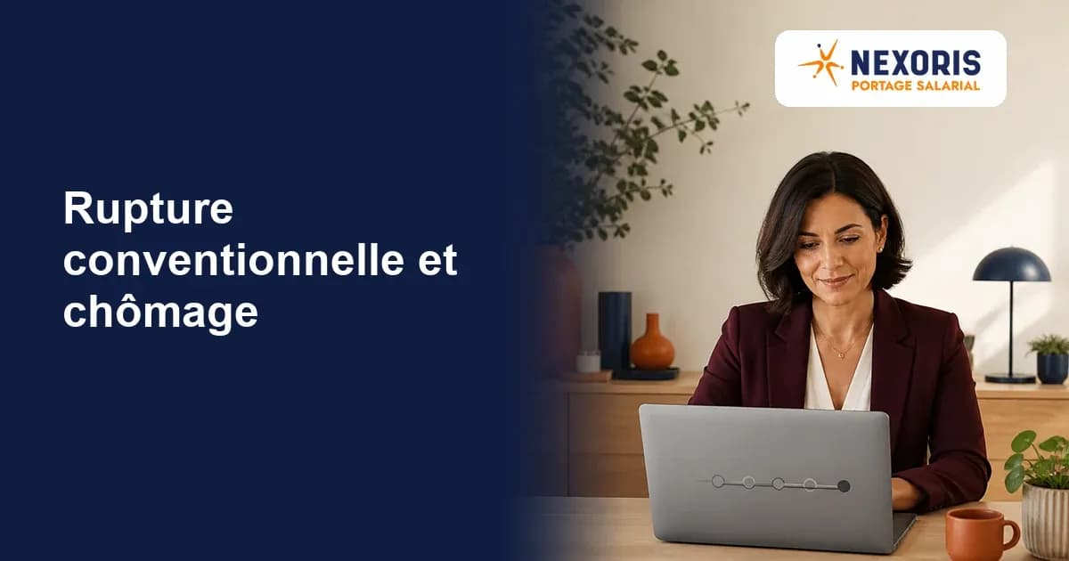 Consultante face à deux directions possibles après une fin de mission en CDI de portage salarial.